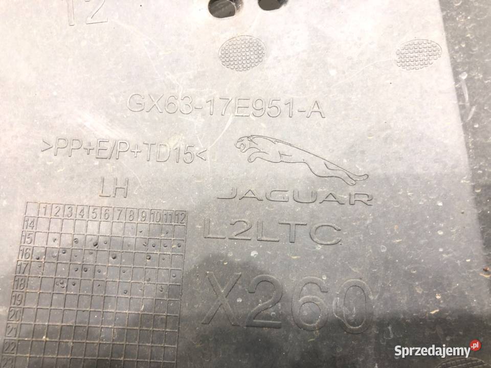 KIEROWNICA POWIETRZA LEWA JAGUAR XF II podkarpackie