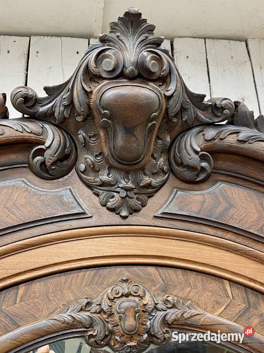 Szafa 150 lat odnowiona biblioteka Francja 1876 Meble Poznań