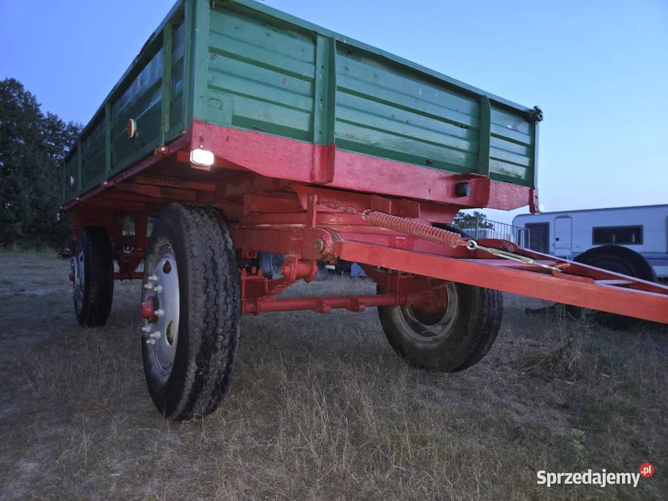 Przyczepa rolnicza 35t Autosan sztywna Złoczew nieuszkodzony