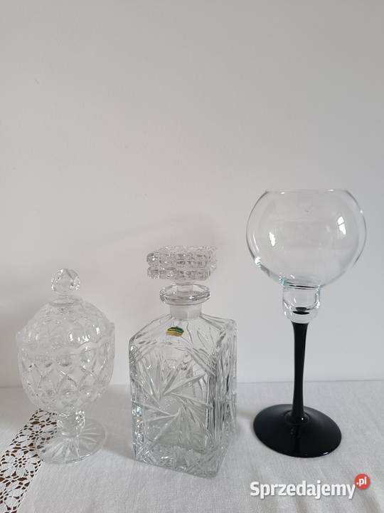 Kryształy karafka Porcelana i szkło Gorlice