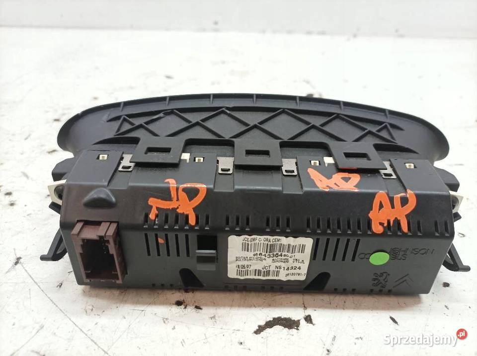 WYŚWIETLACZ 9664336480 Peugeot 308 I 20072014