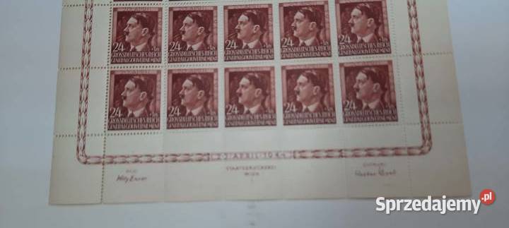 znaczki Arkusz 2 Warszawa