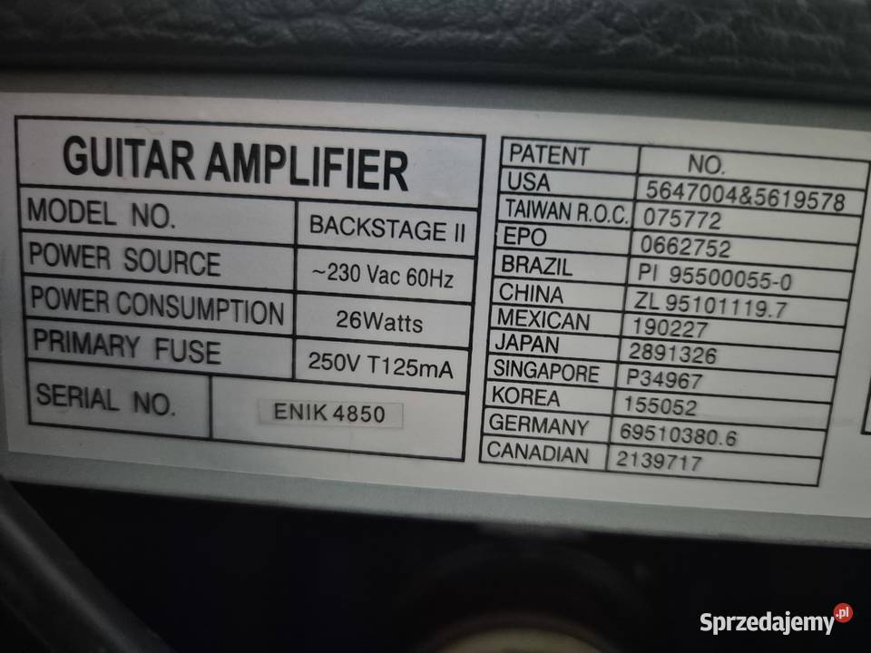 Wzmacniacz gitarowy Peavey Nowa Sól