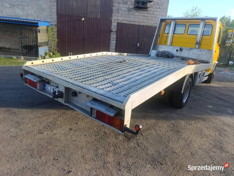 Auto laweta Mercedes Vario 612 zamiana Cisie