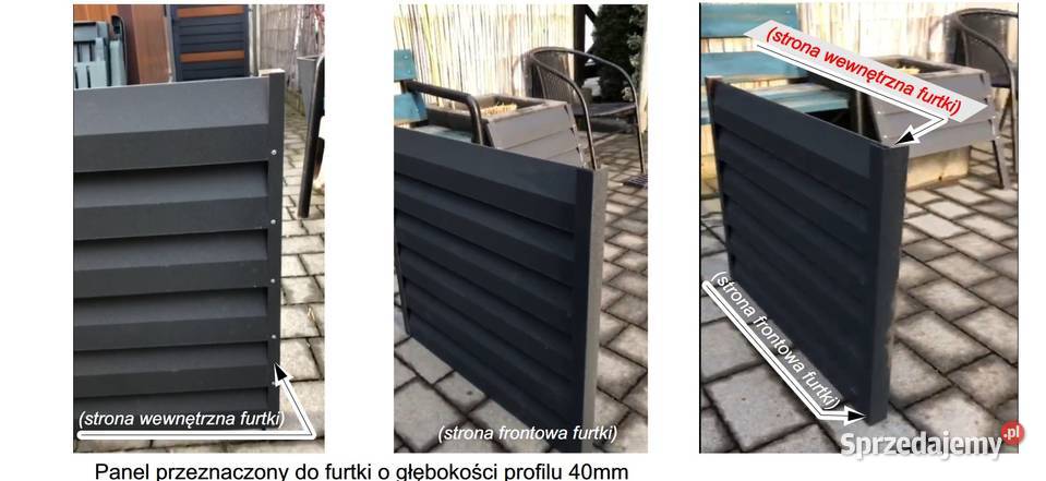 Lamele stalowe Furtka Brama Ogród itp Nowy Sącz