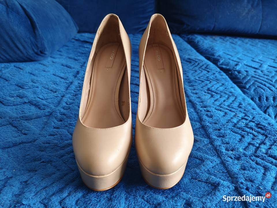 Piękne beżowe szpileczki firmy Aldo nowe Bełżyce sprzedam