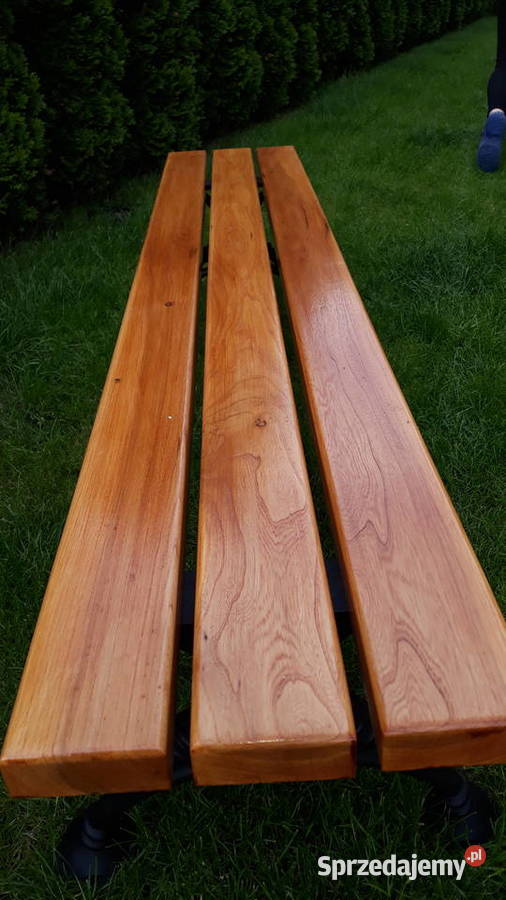 Ławka ogrodowa nogi żeliwne Wiedeńska Ożarów Mazowiecki