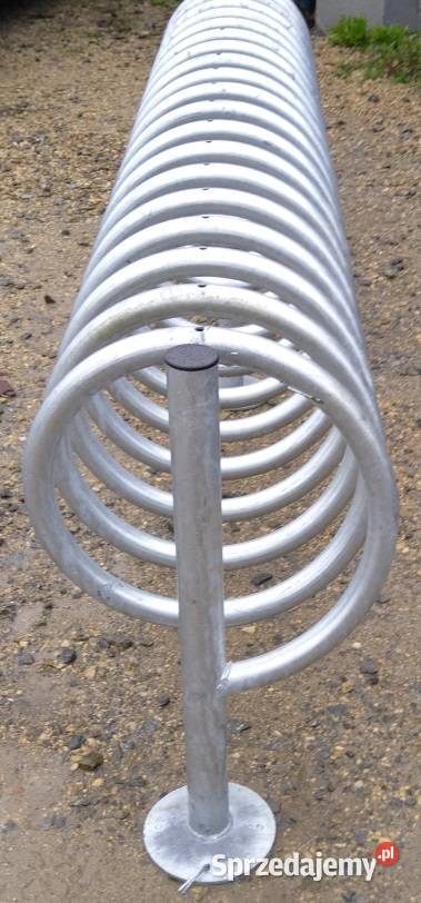 stojak na rowery na rower rowerowy Spiralny 125 Strzebiń