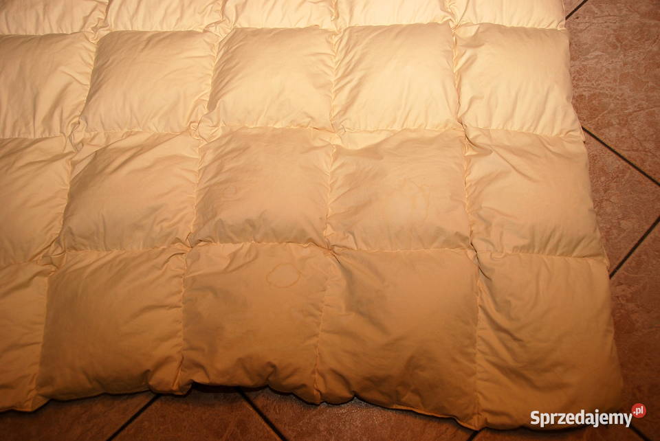 KOŁDRA puchowa syberyjska pierzyna 195x125 Pozostałe