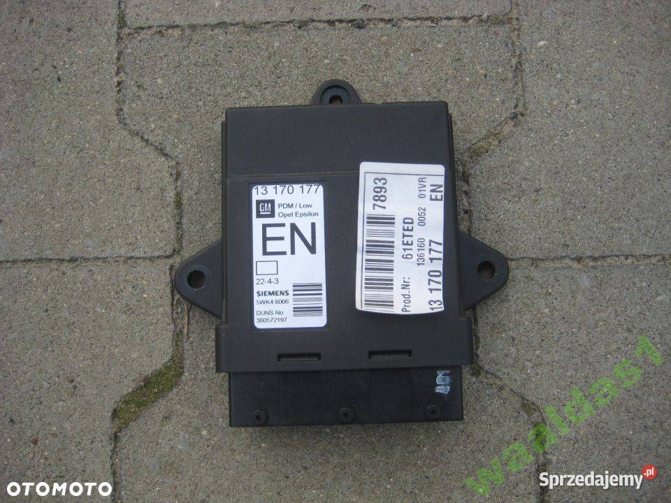 OPEL VECTRA C MODUŁ STEROWNIK DRZWI 13170177EN osobowe