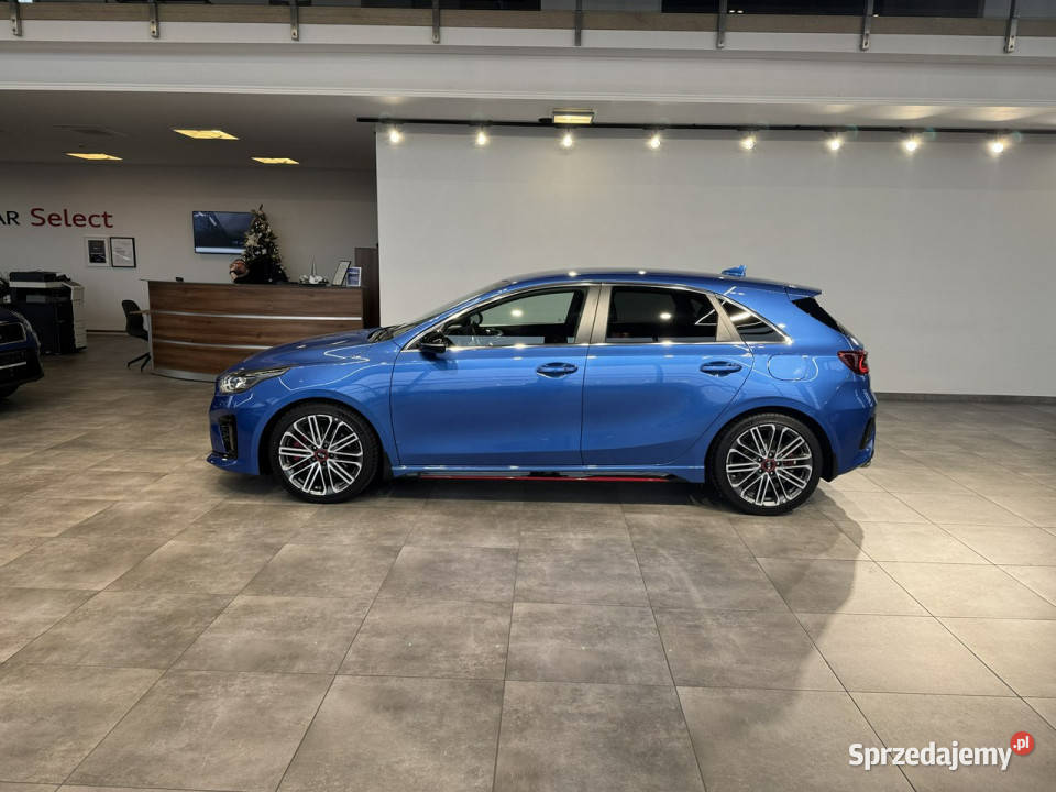 Kia Ceed VAT 23 GT 16TGDI 204 DCT 2019 r salon I 4/5 Myślenice