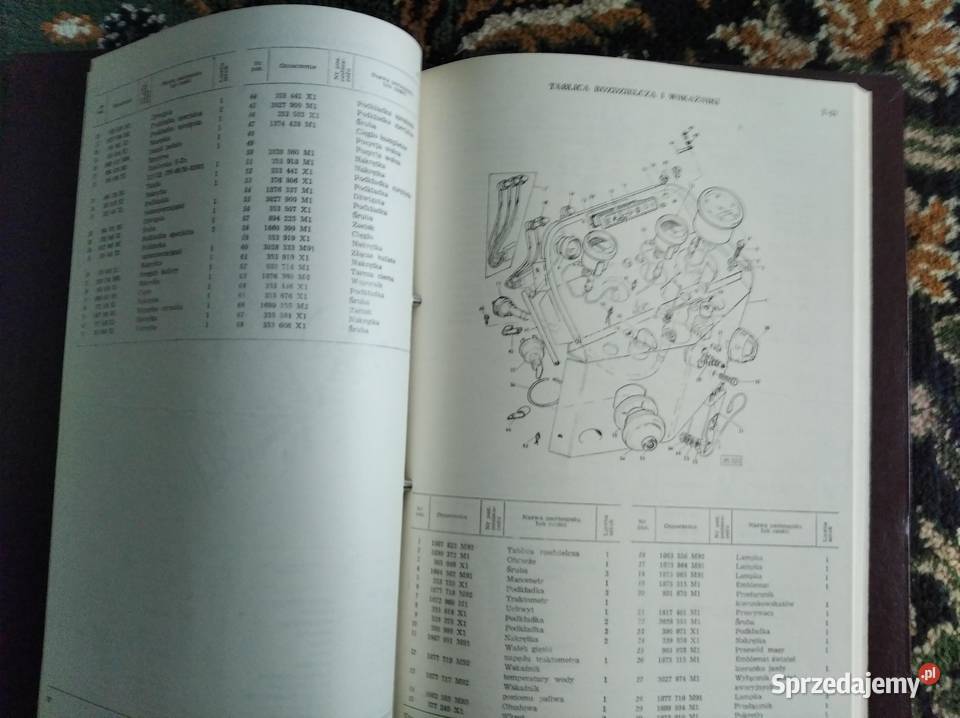 Katalog części MF 235 wydanie 1986 Lublin sprzedam
