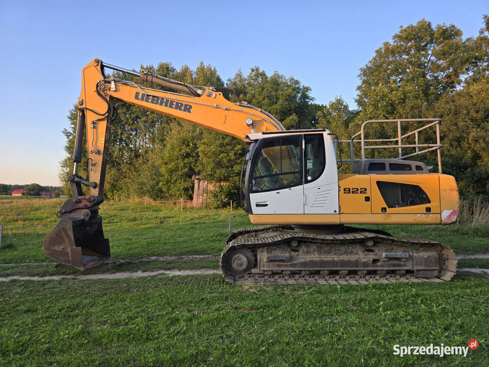 Koparka gąsienicowa LIEBHERR R922 LC 2016 r 22 t Płociczno-Tartak sprzedam