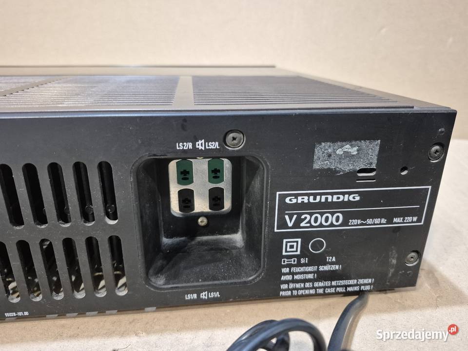 Wzmacniacz Grundig V2000 Jawor