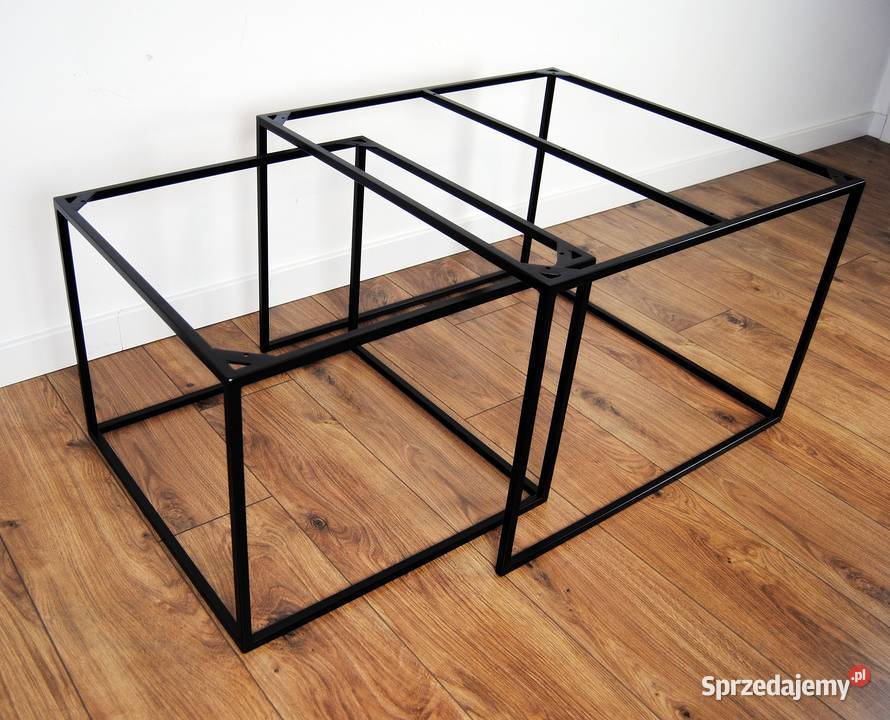 komplet metalowych podstaw pod stoliki 5050 6060