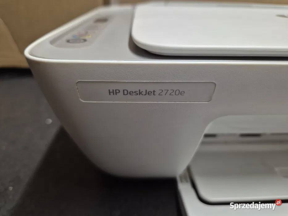 Drukarka Hp Deskjet 2720e brak tuszy stan nowa Ruda Śląska
