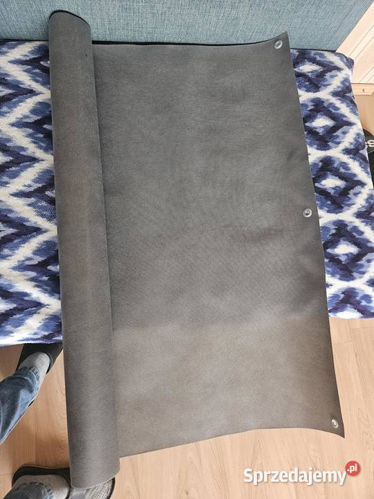 Osłona balkonowa 90 x 7 m szara nowa Dąbrowa Górnicza
