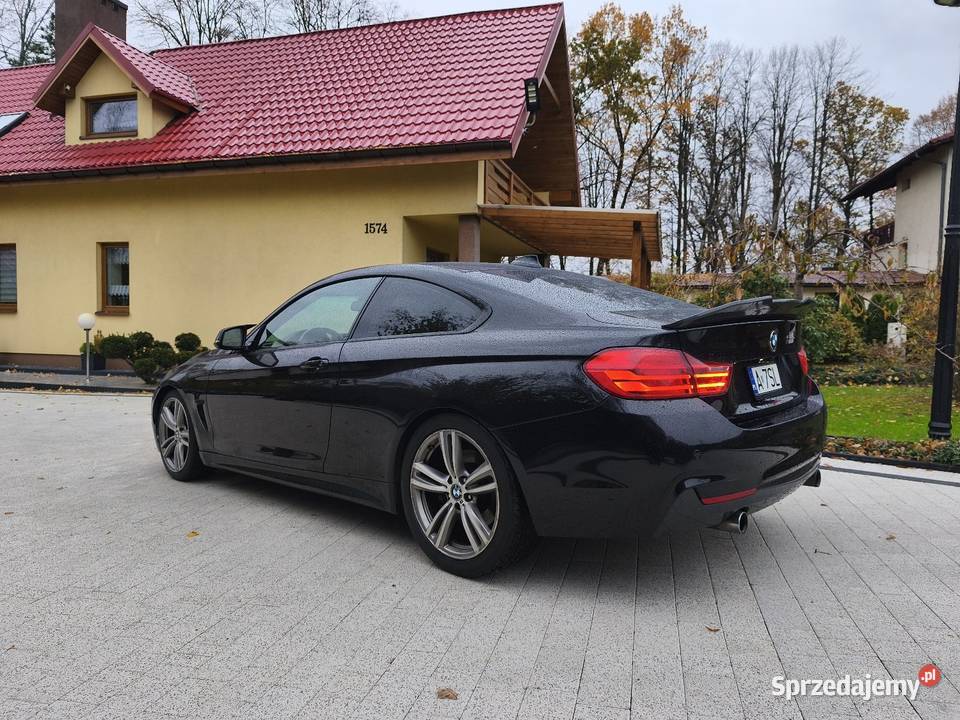 BMW seria 4 F32 435i coupe RWD 460 koni mpakiet czarny Radziechowy