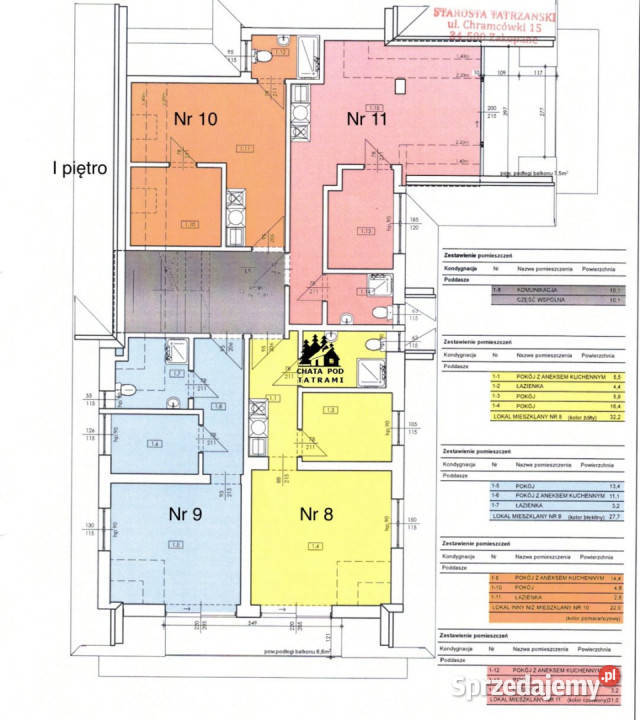 Do sprzedaży mieszkanie Kościelisko 277m2 2pok