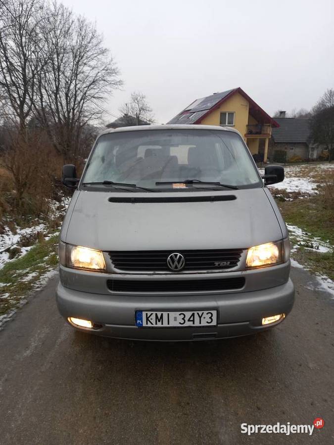 Vw t4 syncro 25 tdi 4x4 klimatyzacja blokada ABS Miechów