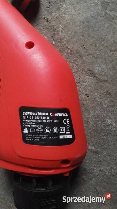 Sprzedam podkaszarkę elektryczną sprzedam