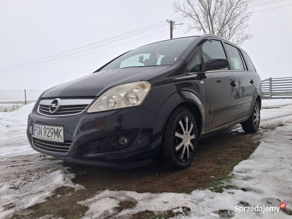 Zafira 18 nowy gaz Stag 7 foteli lifcie wielkopolskie Gniezno sprzedam