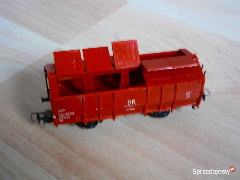 DR 216247 wagon towarowy z klapami PIKO Modelarstwo łódzkie