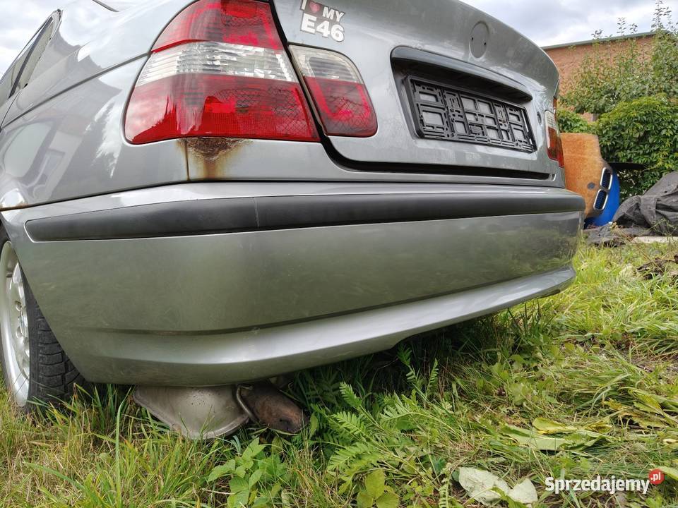 Bmw e46 sedan zderzak tylny kompletny w kolor osobowe Aleksandrów Łódzki