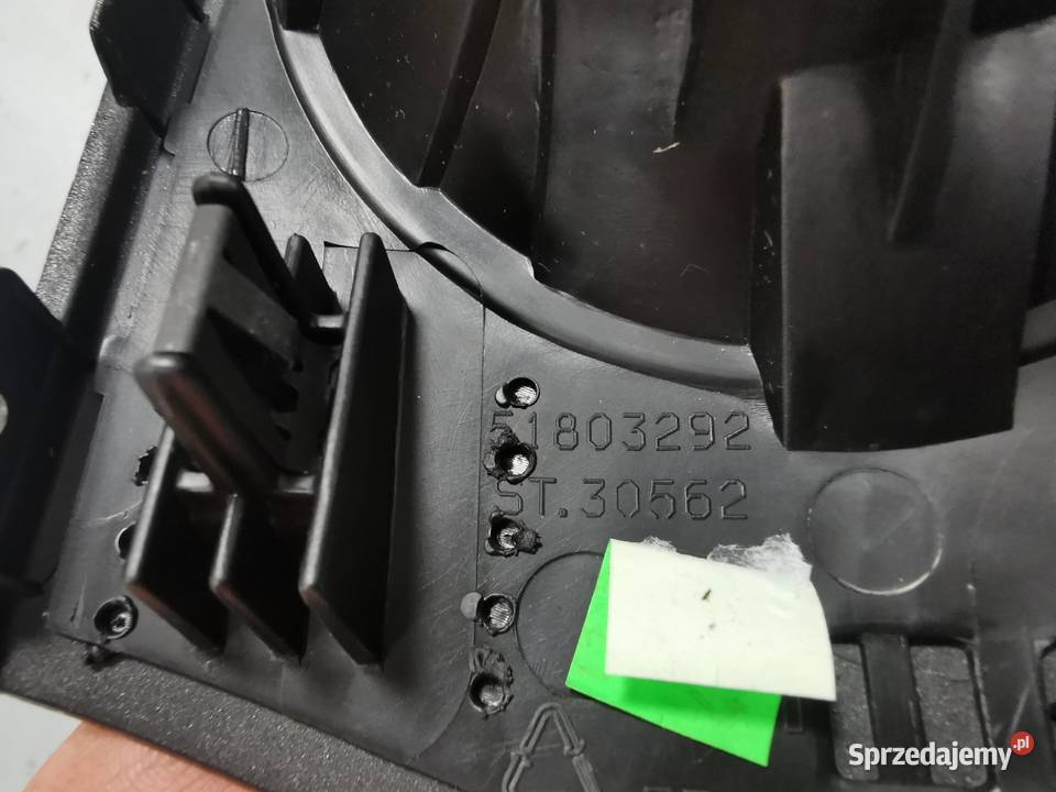 Fiat 500 kratka nawiewu listwa ozdobna dekor wielkopolskie Międzychód