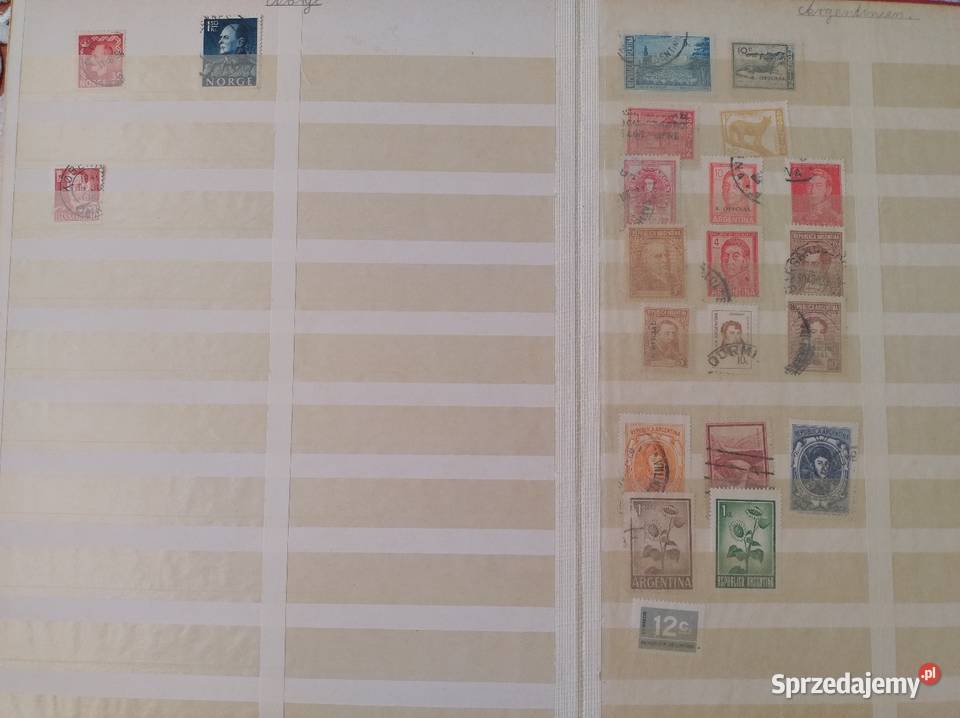 Album ze znaczkami pocztowymi