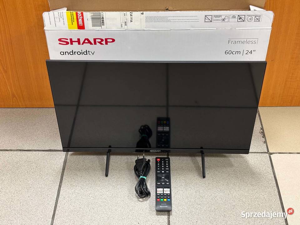 Telewizor Sharp 24 24FH2EA Frameless Android TV Elbląg sprzedam