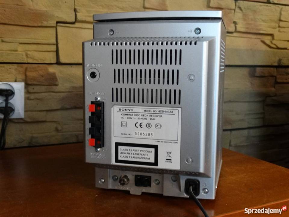 Wieża Sony CMTNEZ3 mocna i sprawna WYSYŁKA Jasło