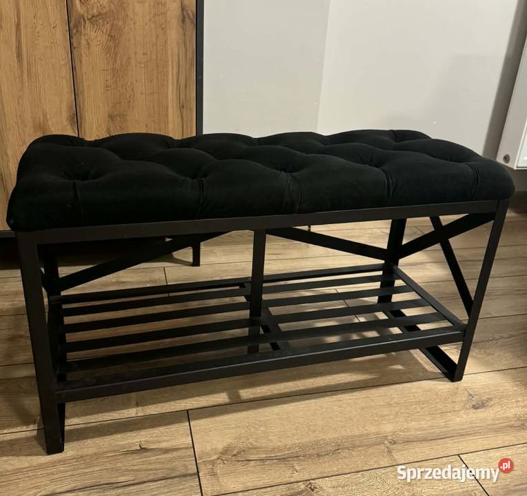 Półka na buty z siedziskiem wieszak Jawor