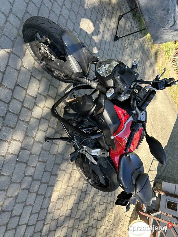 Yamaha MT07 A ABS 2014 Doinwestowana naked Szczecin
