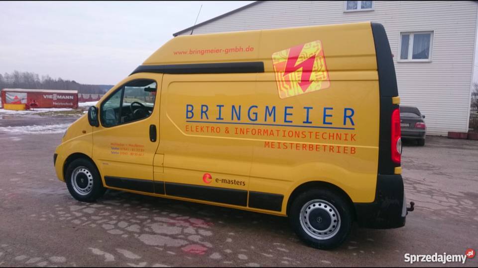 Opel Vivaro L2H2 20 CDTi z Niemiec Klima Navi elektryczne szyby Łopuszno