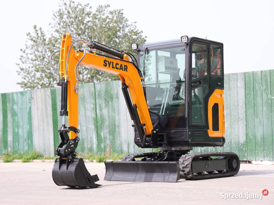 Minikoparka Sylcar 25t Klimatyzacja rozsuwana Radom