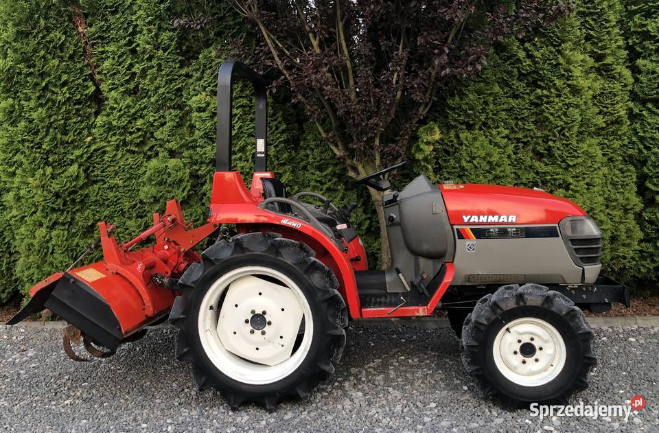 Traktorek 4x4 Yanmar AF18 Glebogryzarka Traktor