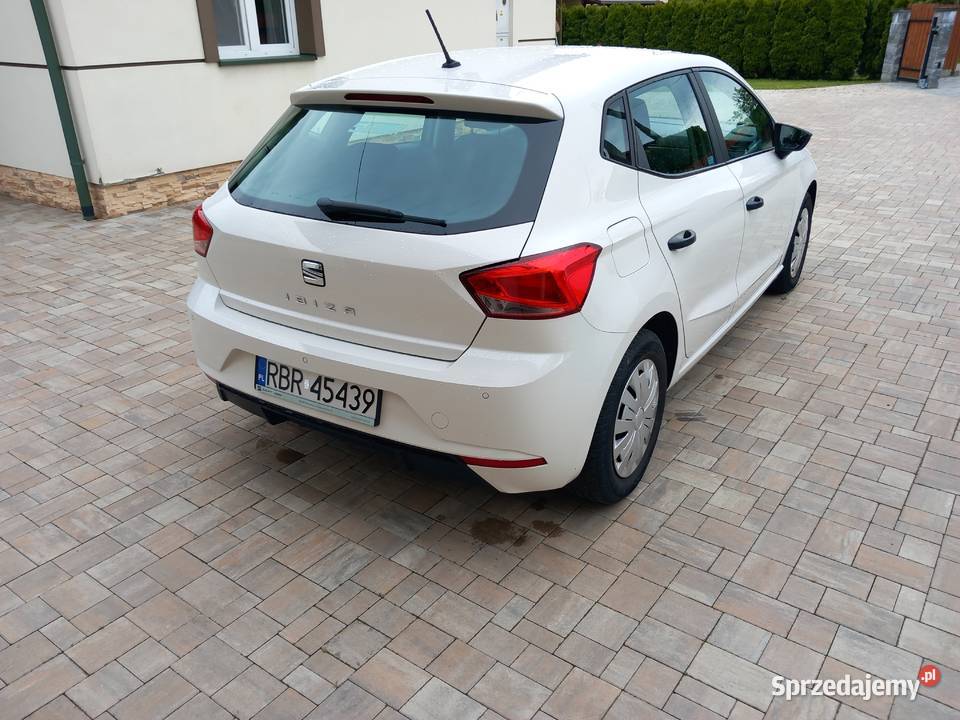 SEAT IBIZA 10 MPI POLSKI SALON 2019r elektryczne lusterka podkarpackie Brzozów