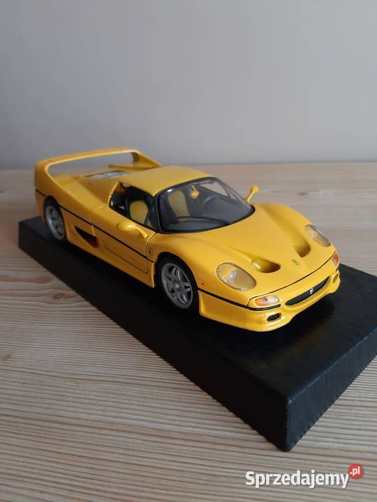 Model samochodu 118 Ferrari F501995 Maisto żółte Głuchołazy