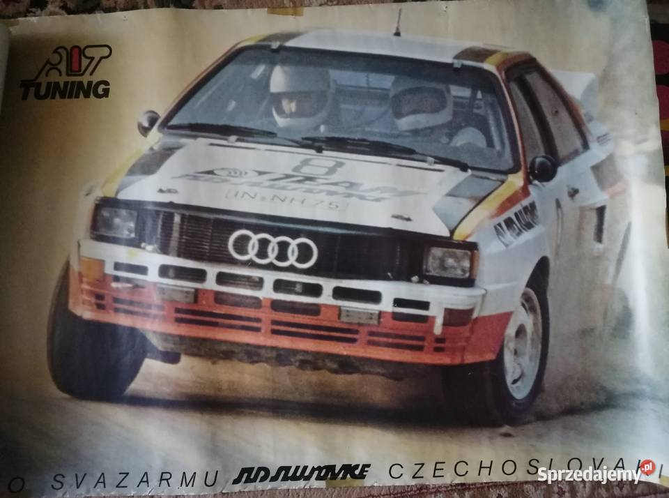 Plakaty Rajd Barum Lancia 037 UR Quattro Renault małopolskie Kraków