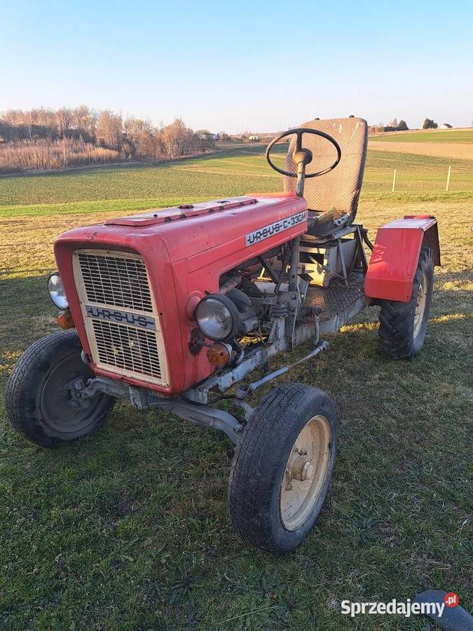 Traktor ciągniczek samoróbka