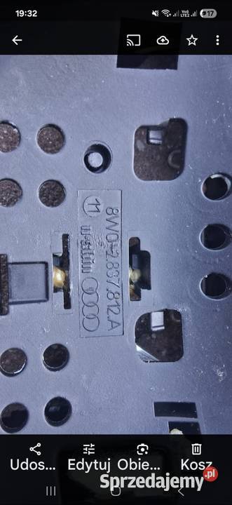 Audi klamka podnośnik zamek Łuków