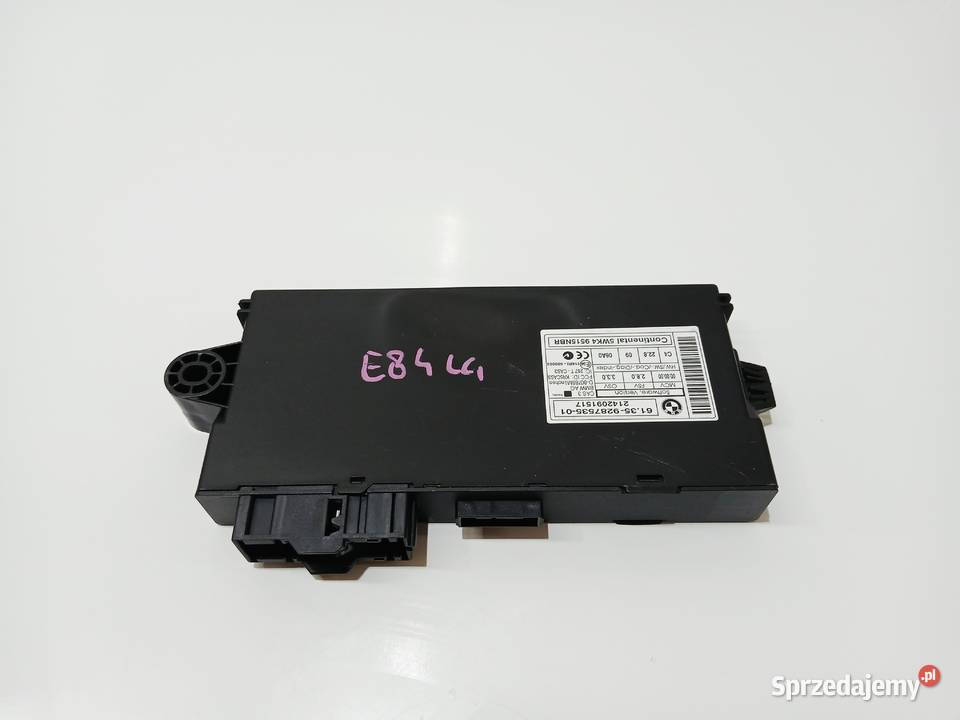 MODUŁ STEROWNIK CAS BMW X1 E84 LCI 9287535 osobowe Strzyżewice