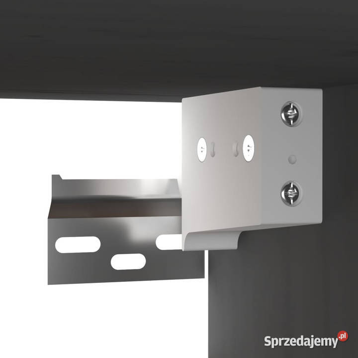 Szafka ścienna szara 80x30x30 lite drewno Meble mazowieckie Warszawa