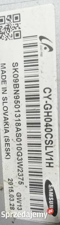 Płyty z tv samsung Ue40h6470