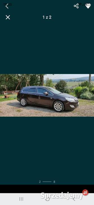 Opel Astra 2012 Zwierzyniec