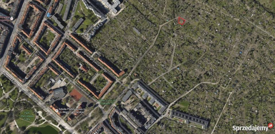 Działka rekreacyjna ogródek działkowy Wrocław woda dolnośląskie