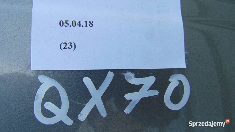 SŁUPEK ŚRODKOWY ĆWIARTKA LEWA INFINITI QX70 Nowy Tomyśl