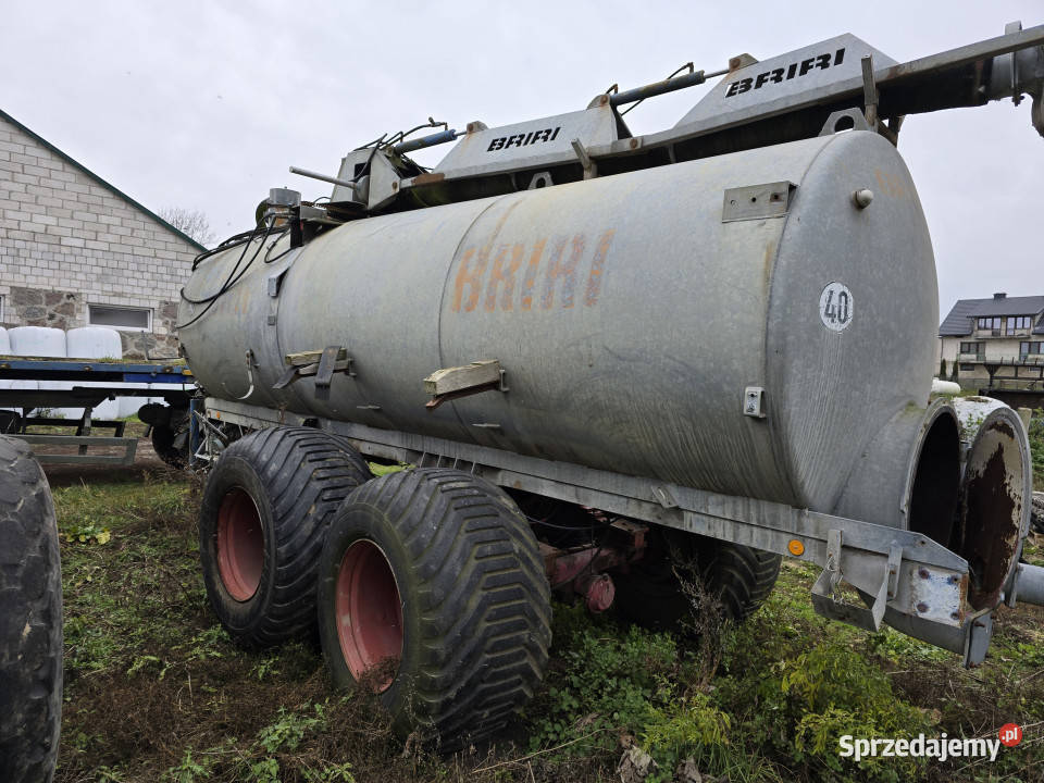 Wóz asenizacyjny BRIRI Behalterbau VTTW140 14 Beczkowozy Baliki