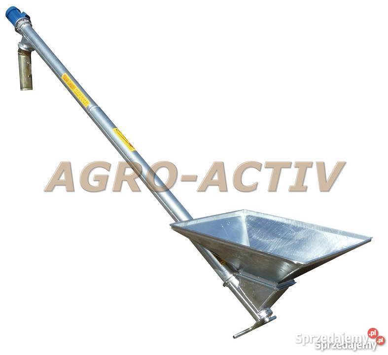 PODAJNIK ślimakowy Do Zboża 4 m125mm TRANSPORT Rolnictwo Pasturka